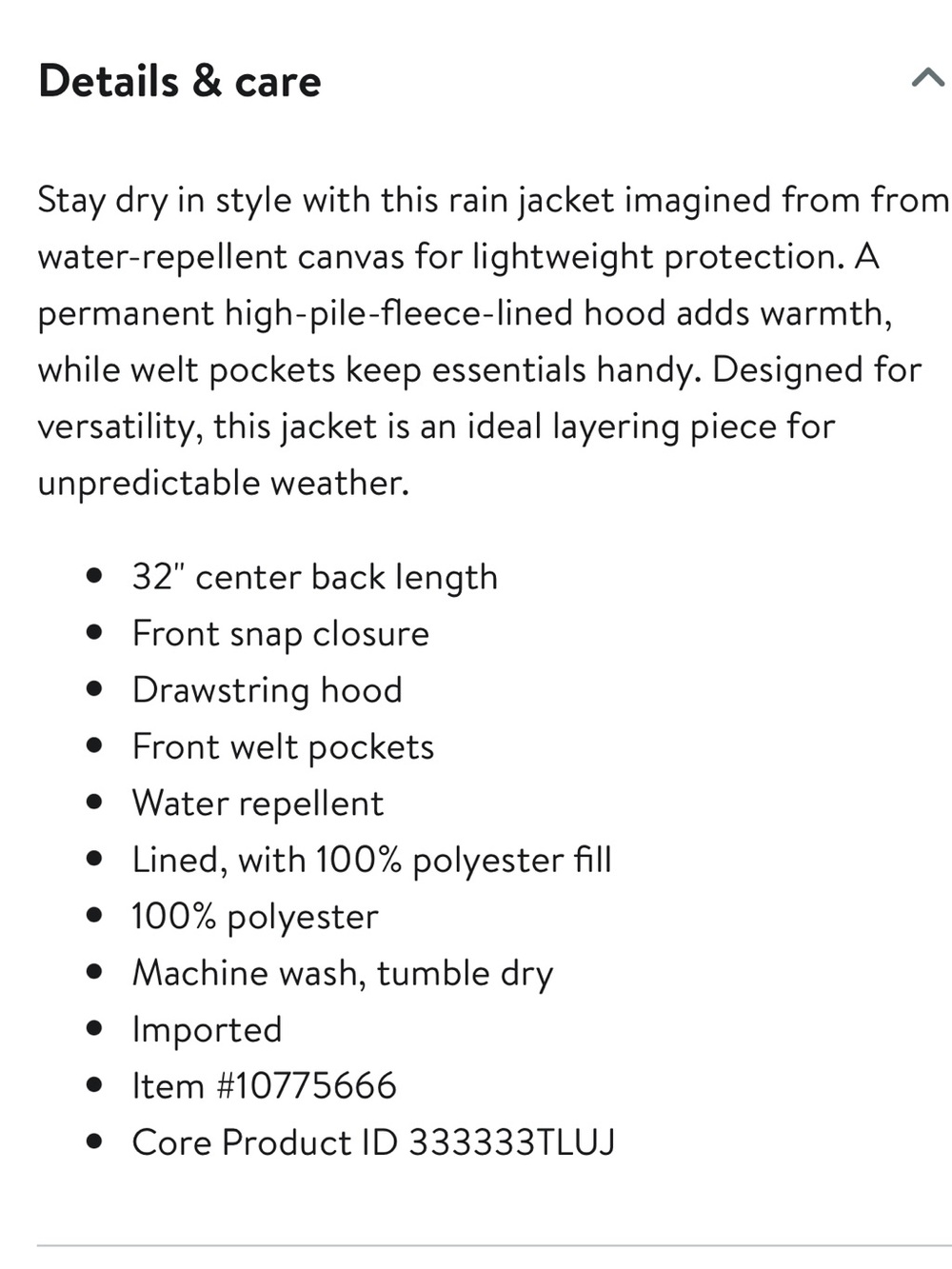 Hunter women Billie Hooded Raincoat - Picture 10 of 11